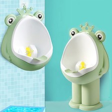 Frog Pee Training,Potty Training Urinal for Boys Kids Toddler Standing Green