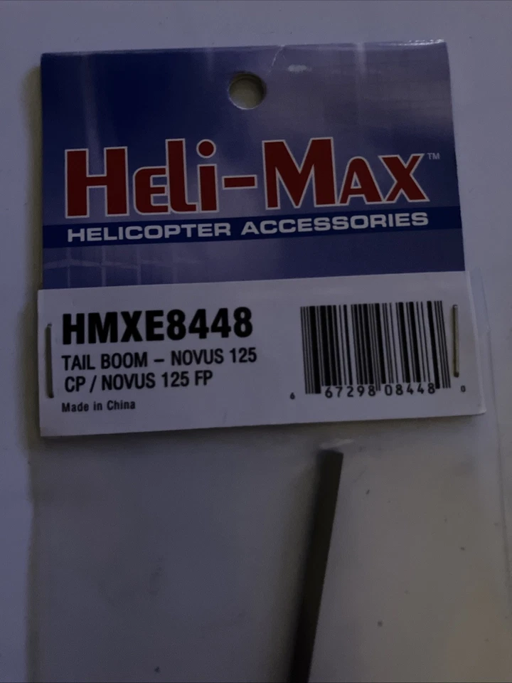 HELIMAX NOVUS 125 CP HMXE8447 Driveshaft HMXE8448 Tail boom Hmxe8449 & Hmxe7334 - Image 4 of 4