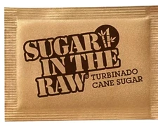 Sugar In The Raw Turbinado Cane Sugar Packets, 600/Carton
