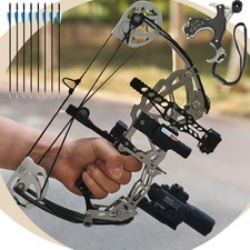 13 Zoll Mini Compound Bogen Pfeil 15-32lbs Einstellbare Bogenschießen Jagdbogen