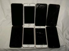 Lot of 8 Apple iPhone 6s Model A1633 and A1688 phones for PARTS ONLY    m6 