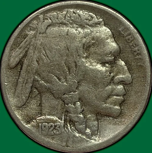 1923-S Buffalo Nickel Very Fine VF Coin #32354