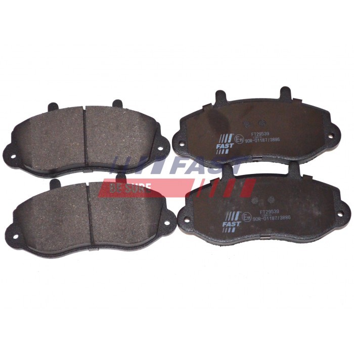 Kit plaquette de frein avant 7701207166 pour Renault Master II et Opel Movano