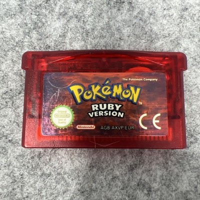 Pokemon Rubin Version Nintendo GBA Game Boy Advance PEGI 3 PAL getestet funktioniert