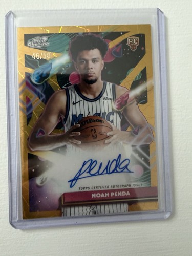 2025 Topps Cosmic Chrome Noah Penda Base (RAW)