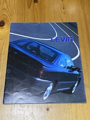 Toyota Corolla Levin AE100 GT APEX JDM Brochure Catalog 1993 OEM Japan