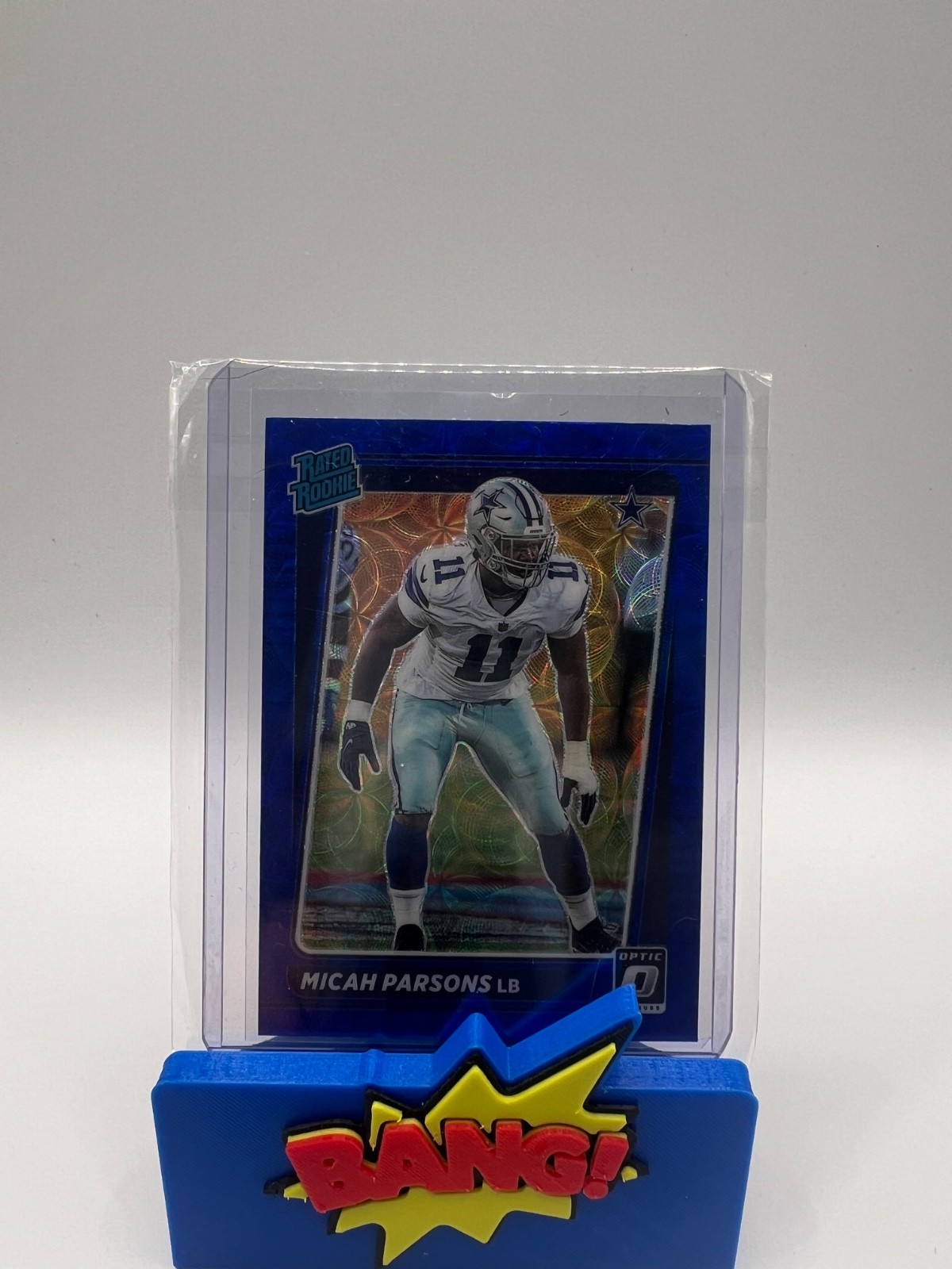 Micah Parsons Panini Donruss Optic #245 Blue Scope