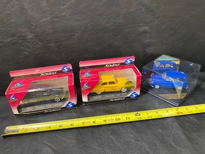 Solido 4550 Peugeot 203  Chevrolet 1950 Taxi 99028 Renault Colorale diecast cars