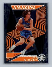 2021-22 Panini Illusions #4 Josh Giddey Amazing Orange