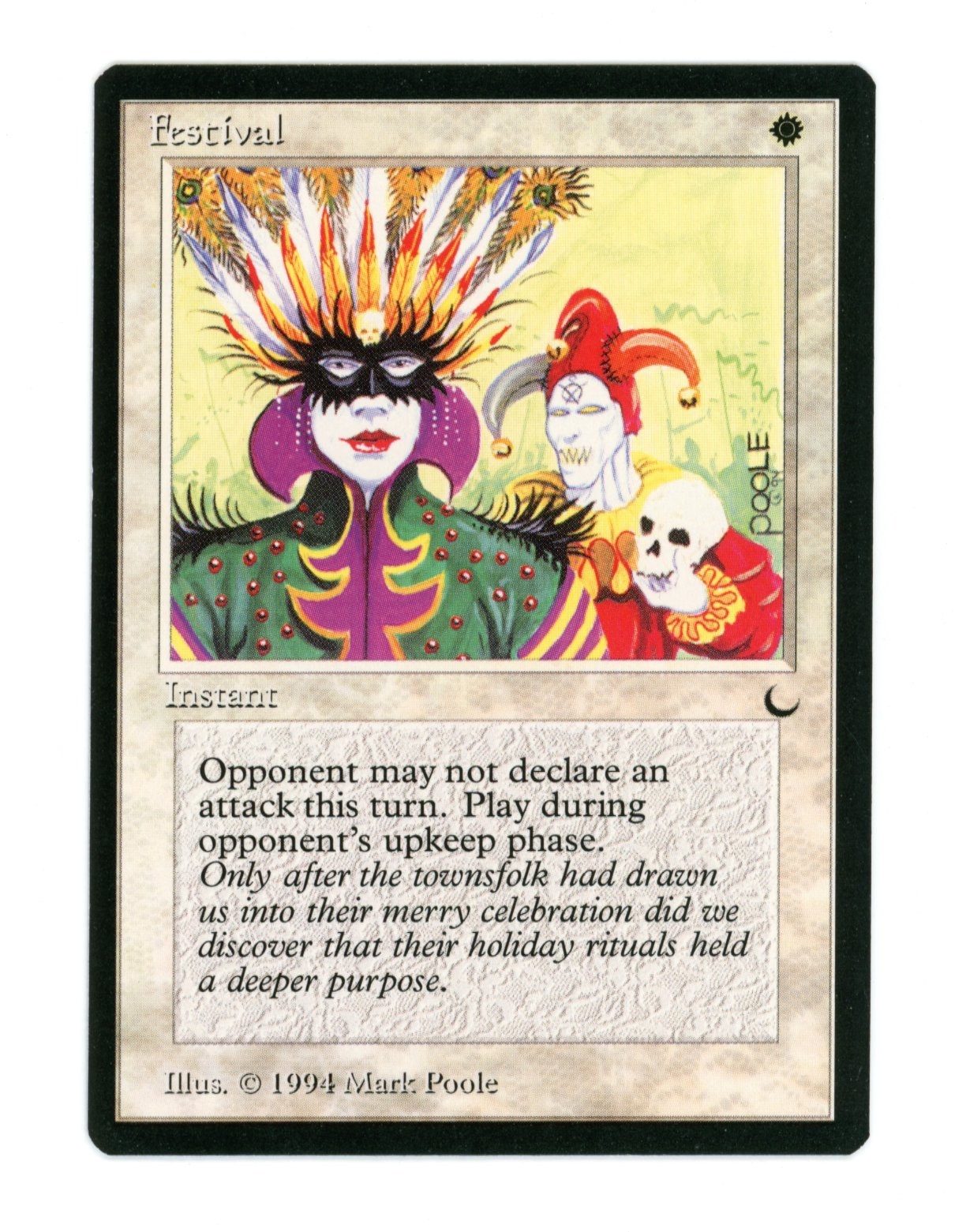 Festival - The Dark, - Magic the Gathering MTG - 1994 Vintage NM