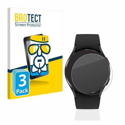3x Panzerfolie Schutzglas für Samsung Galaxy Watch 4 (40mm) Displayschutz