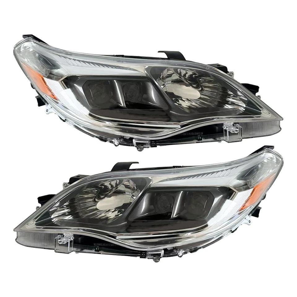 Headlights Set For Toyota Avalon 2013-2018 Left & Right Side Halogen Front Lamps Foto 2 de 4