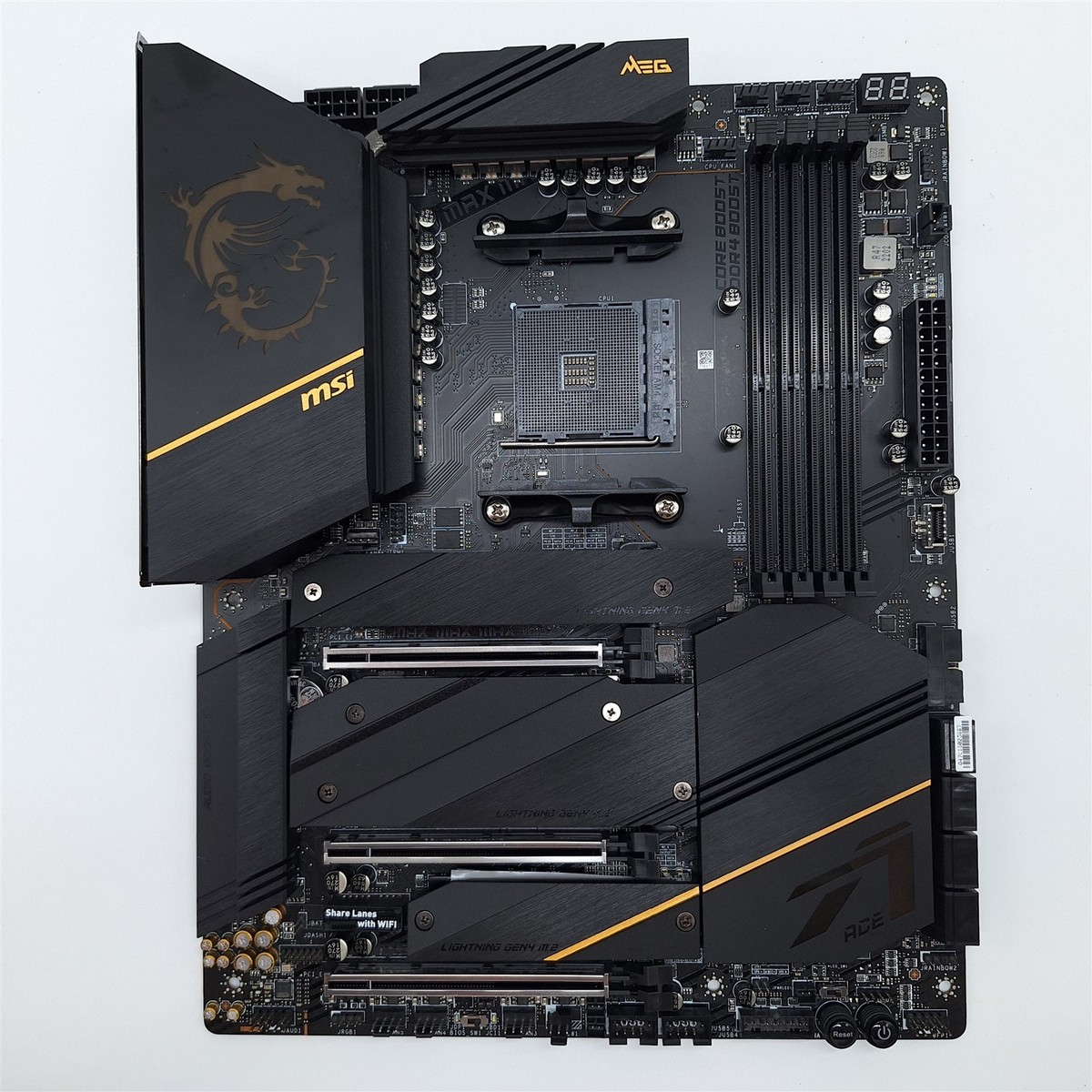 MSI MEG X570S ACE MAX Gaming Motherboard (ATX, AMD, Socket AM4