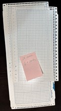 Knitting Machine Punch Cards to Create Original Patterns - 6 Blank Cards