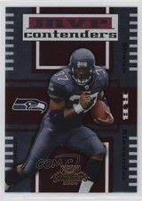 2004 Playoff Contenders MVP Contenders Red 143/1250 Shaun Alexander #MC-11 1s8