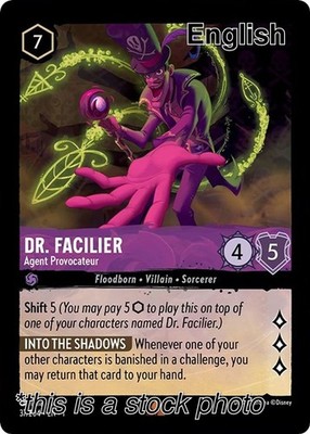 Dr. Facilier - Agent Provocateur [Normal NM - The First Chapter 37/204]