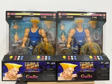 Jada Toys Street Fighter Action Figure 1/12 Guile Player 2 New In Stock