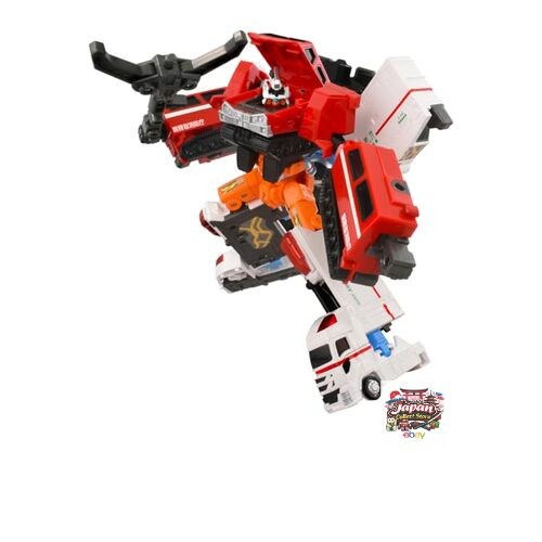 Takara Tomy Tomica Job Labor TJBDX Hyper Rescue Labor Red
