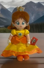 Super Nintendo World Princess Daisy Plush Universal Studios Hollywood EUC