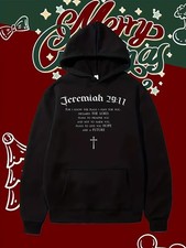 Men's  Women's Jeremiah 2911 Bible Verse Hooded Sweatshirt - Faith Apparel with