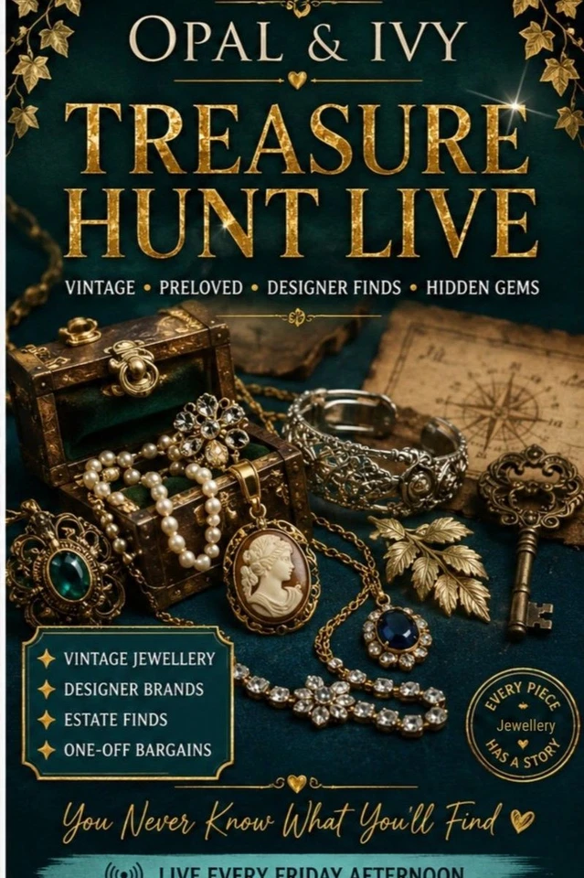 Vintage pre loved jewellery - £1 start on most items