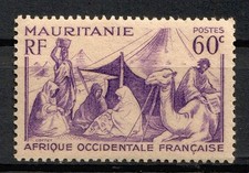 STAMP / TIMBRE  Colonie Fr  MAURITANIE  1939-46  Y&T  N° 107  NEUF ** (MNH)