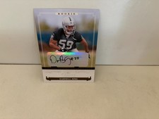 DARNELL BING 2006 Donruss card 203 Rookie Rc ON AUTO /999 OAKLAND RAIDERS USC NM. rookie card picture