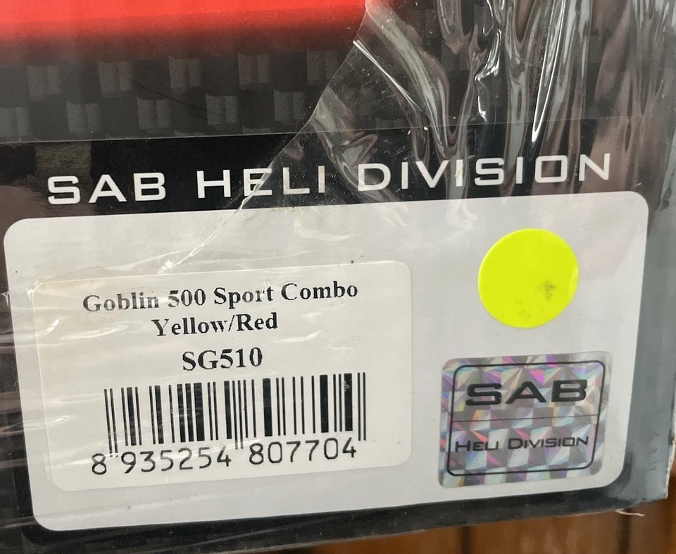 Sab Goblin 500 Sport BNF Helicopter SG510 NEW in Box - Image 4 of 4
