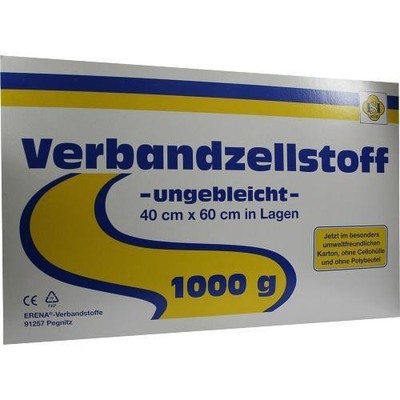 2x ERENA Verbandzellstoff ungebleicht Lagen 1000 G
