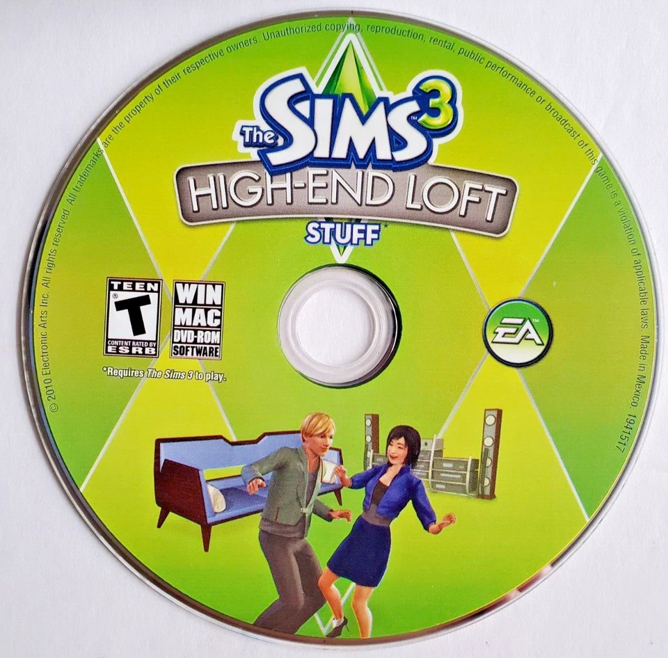 The Sims 3 Starter Pack - PC Game 2 Discs Missing The Sims Late Night Game - Image 2 of 4