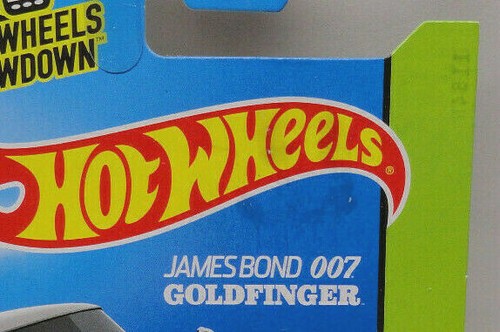 2014 HOT WHEELS JAMES BOND 007, SILVER 1963 ASTON MARTIN DB5, INTERNATIONAL CARD - Picture 4 of 5