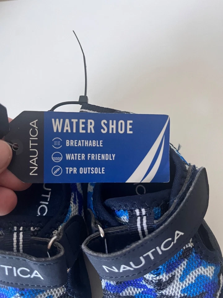 Zapato de agua protector Nautica Kids Kettle Gulf, sandalia deportiva punta cerrada talla 7 nuevo con etiquetas Foto 4 de 4