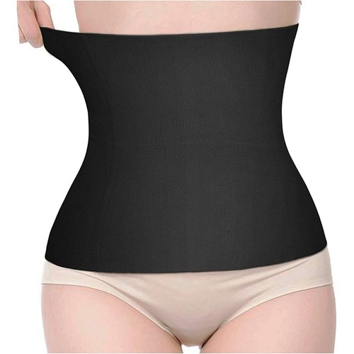US Postpartum Belt Belly Waist Trainer Wrap Body Shaper Support Recovery Girdle - Picture 5 of 25