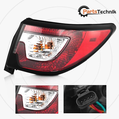 Halogen Tail Light w/ Bulb for 2013-2017 Chevrolet Traverse Right Side GM2805112