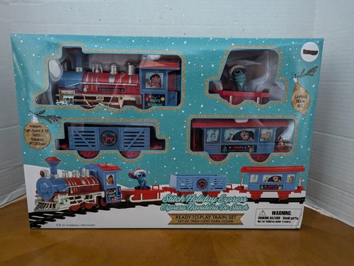 Stitch  Christmas  Holiday Express Train Set 2024 - Picture 1 of 2