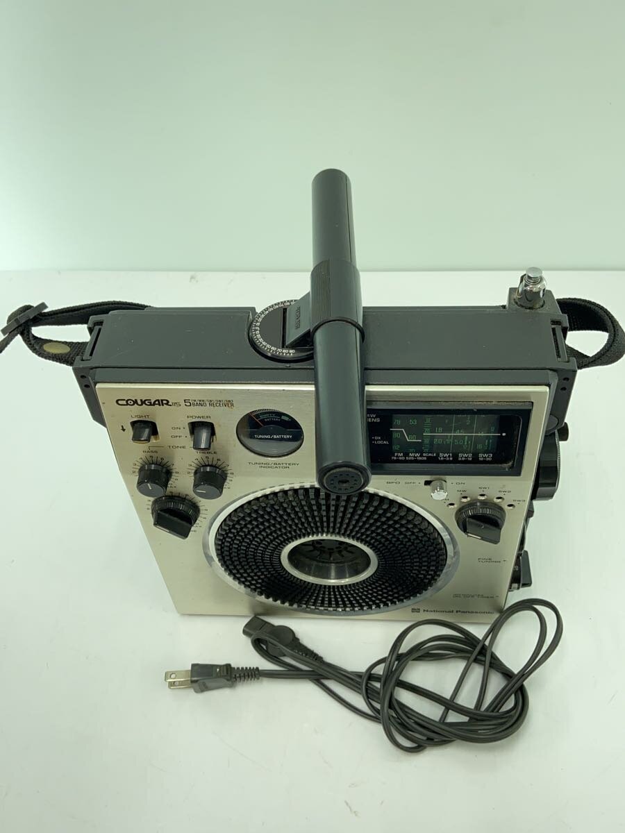 BCLラジオ　ナショナルパナソニック　クーガー115 RF-1150 完動品 ナショナルパナソニック BCLラジオ クーガ115 RF-1150 動作確認済