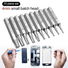 10pc 4mm Small Batch micro CR-V Torx Screwdriver Bits Mobile Phone Repairing Set