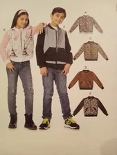 Sz 3-6 Toddler Kids Jacket Sewing Pattern Athletic McCall's M7619