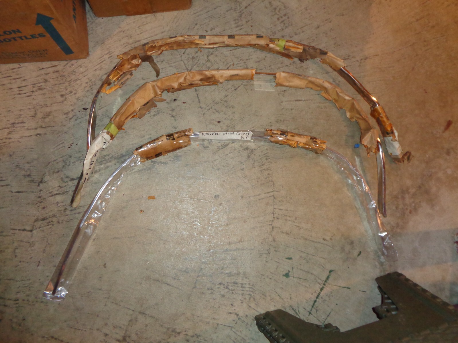 NOS Mopar 196869 Dodge Wheel Opening Moldings eBay