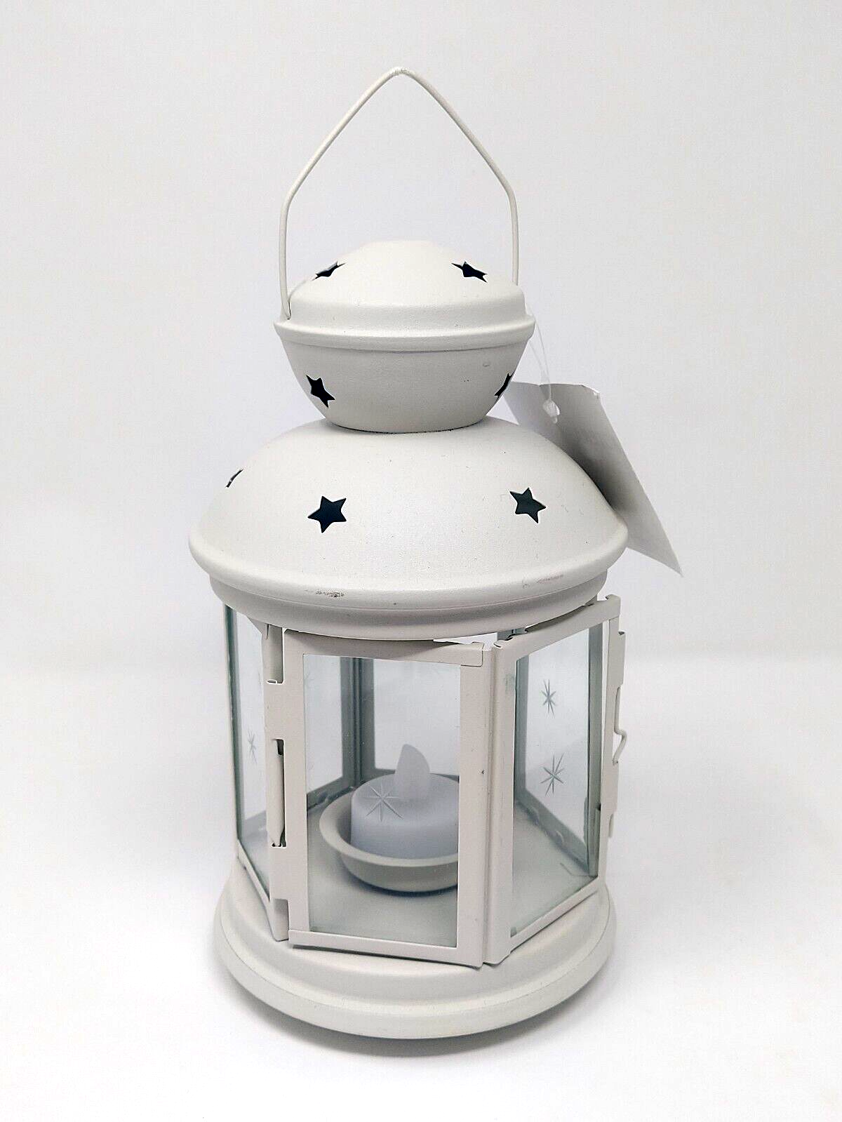 IKEA ROTERA Lantern For Tealight, White (301.229.86) & Tealight eBay