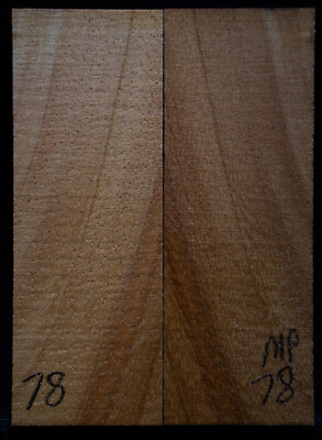 Monkey Pod #78 Knife Scales 5.5''x 2''x 7/16'' see 100 species in my store