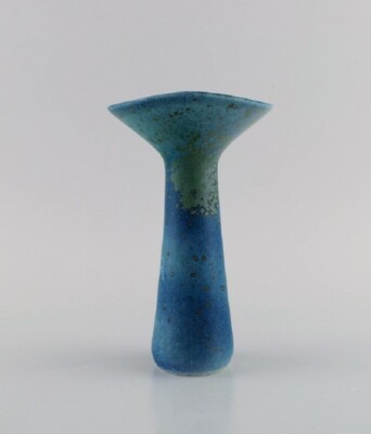 Carl Harry Stålhane (1920-1990) for Rörstrand. Vase in glazed