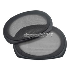 2pcs 6"x9" 6x9 inch Speaker Cover Metal Mesh Grille Protection Decorative Circle