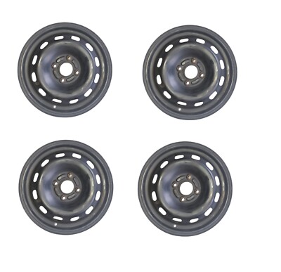 4x Ford Fiesta 6 VI JA8 Felgen Stahlfelgen 6x15 ET 47,5 15 Zoll 8V21CA SET