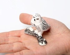 Snowy Owl Bird Animal Toy PVC Action Figure Kids Toys Party Gifts