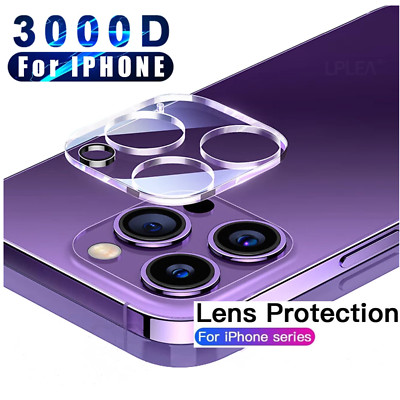 For iPhone 14 13 Pro Max Tempered Glass Camera Lens Cover Screen Protector 9H US