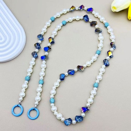 Anti-lost Beaded Phone Lanyard Phone Anti Loss Lanyard Wallet - Photo 3 sur 10