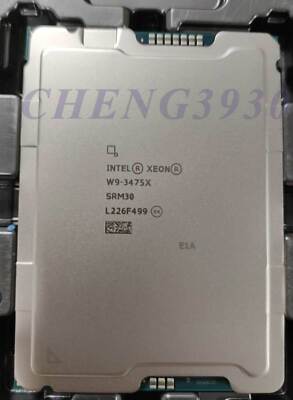 Intel Xeon W9-3475X 36Core LGA4677 TDP-300W~360W 2.20GHz~4.80GHz CPU processor