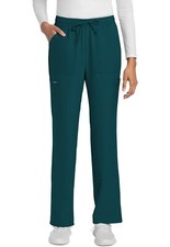 Cherokee Scrubs Mid-Rise Trouser Cargo Pant CK272A CAR Caribbean Blue Free Ship