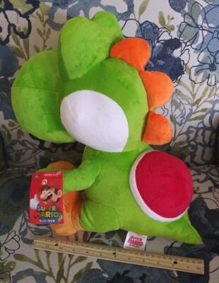 XL Nintendo Super Mario Sitting Yoshi Plush - NWT From Japan (US